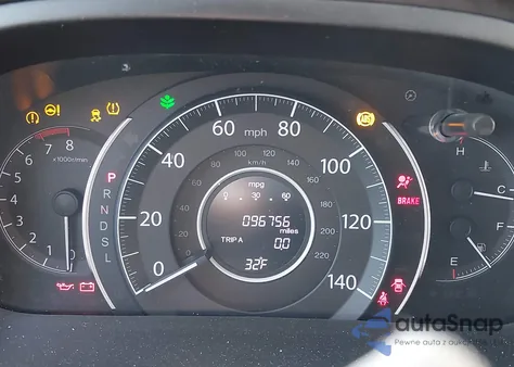 2016 Honda Cr-V Ex-L z USA, uszkodzony, nr VIN 2HKRM4H70GH687904